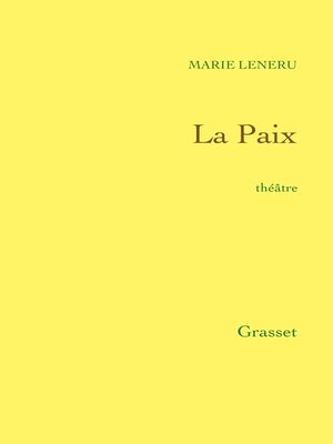 cover image of La Paix